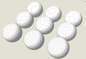 Pentagonal Spheres by ClintonE